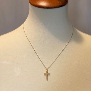 Gold Cross Necklace